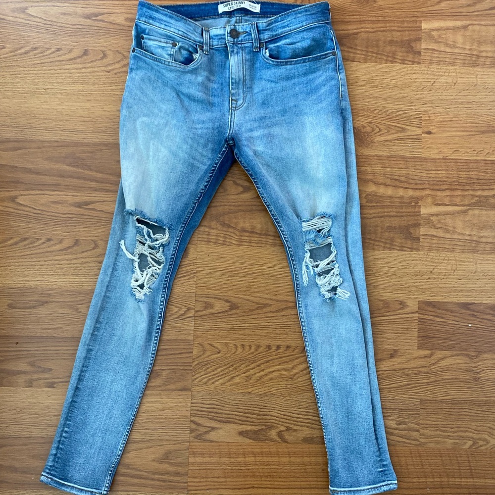 Stretch skinny jeans